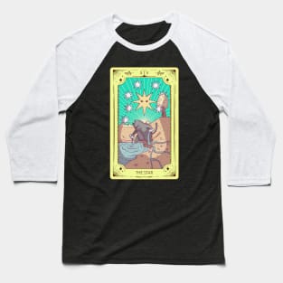 The Star Tarot Cat Baseball T-Shirt